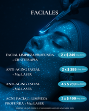 Cargar imagen en el visor de la galería, 2 CRIOTERAPIA + FACIAL LIMPIEZA PROFUNDA
