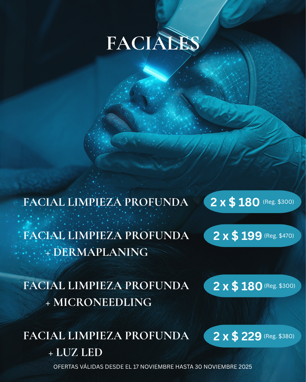2 MICRONEEDLING + FACIAL LIMPIEZA PROFUNDA